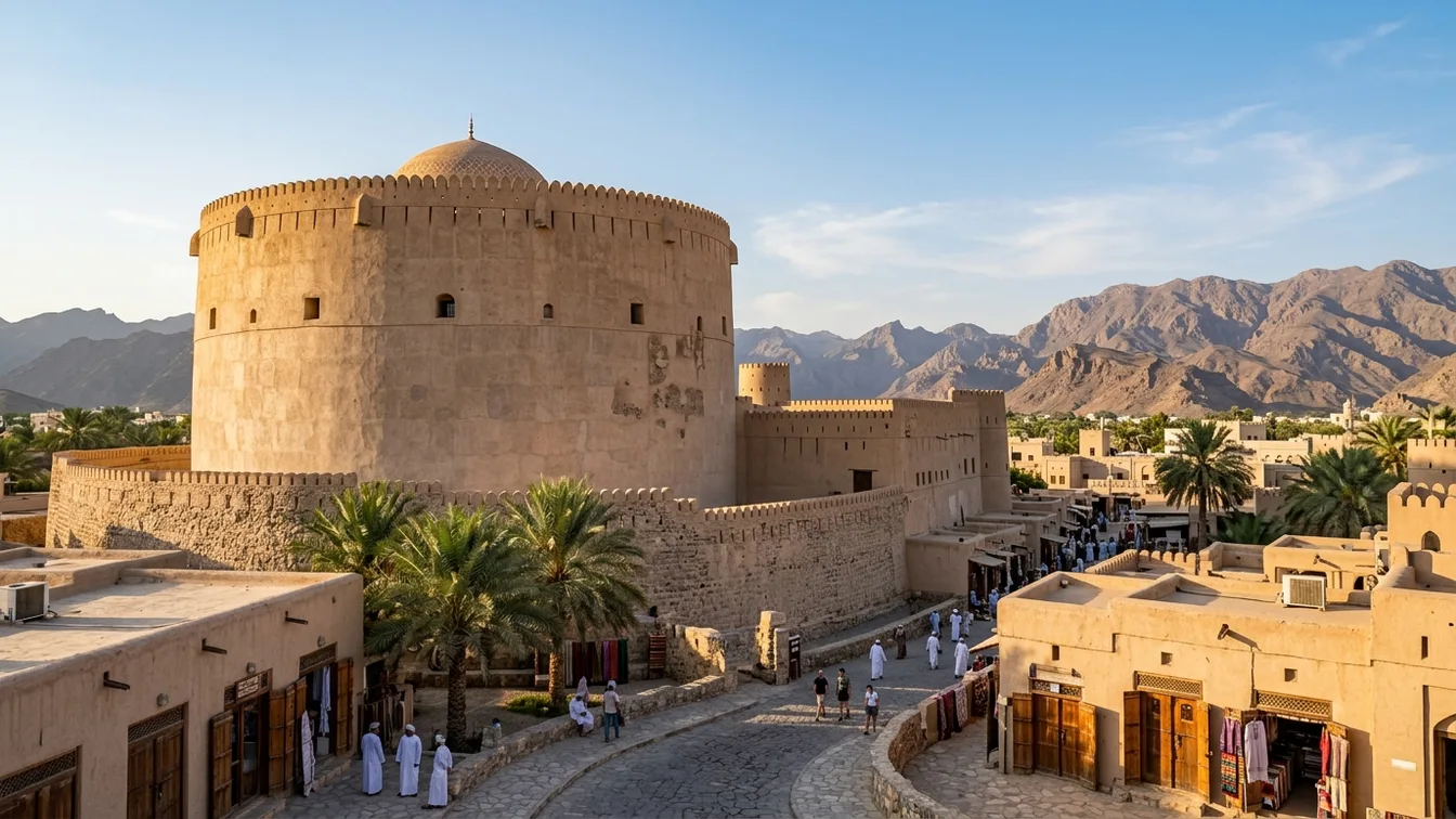 Ancient Nizwa Fort Oman