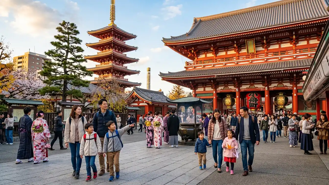 Senso-ji temple Asakusa Tokyo