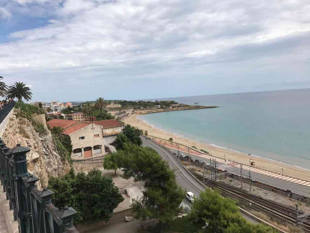 View from the Mediterranean balcony in Tarragona, Spain