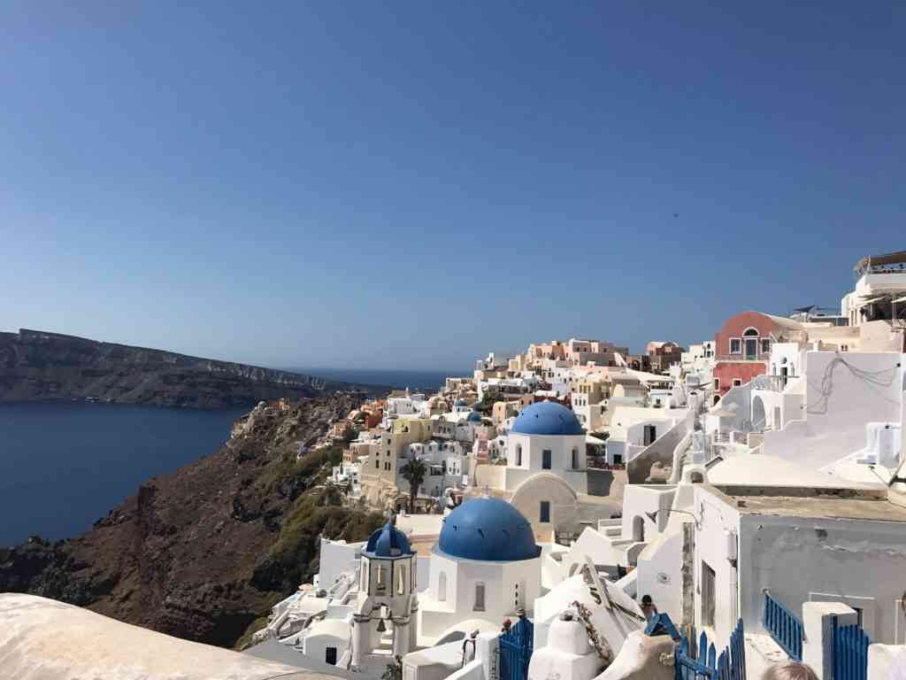 Iconic views from Oia in Santorini